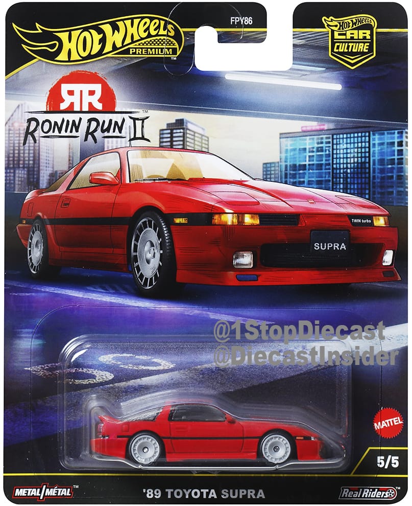 Hot Wheels Ronin Run II Toyota Supra