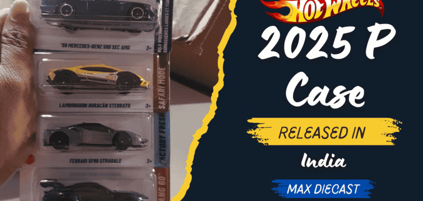 Hot Wheels 2025 P case Released India Featured Blog Image min