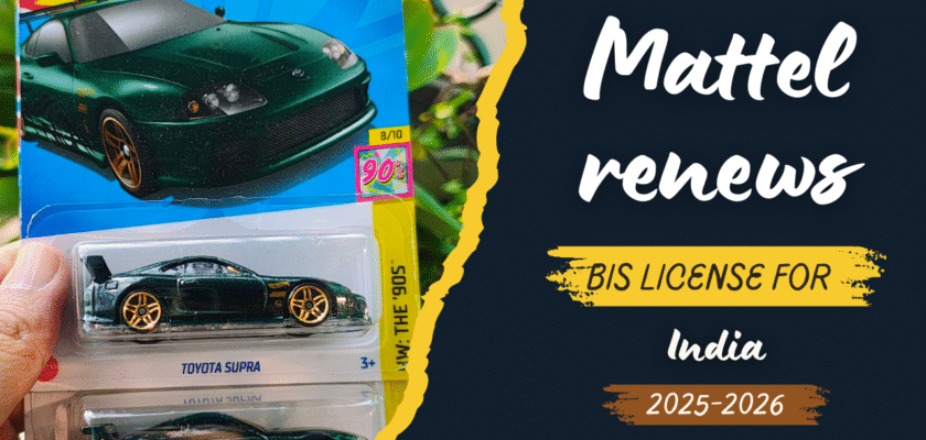 Hot Wheels 2026 BIS license renewwal